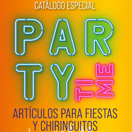 Artículos promocionales para fiestas y chiringuitos
