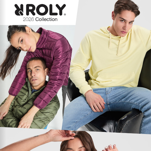 Catálogo Textil marca Roly 2026
